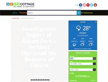 Tablet Screenshot of newscottage.com